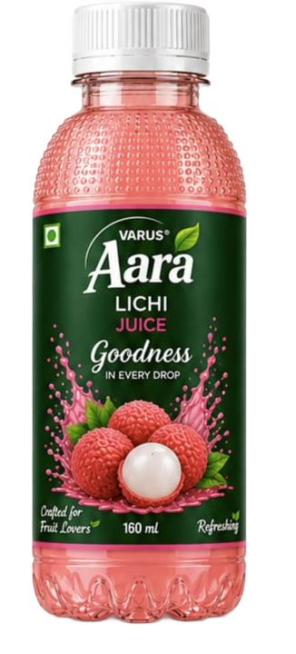 Aara Lichi Juice 160 ml bottle