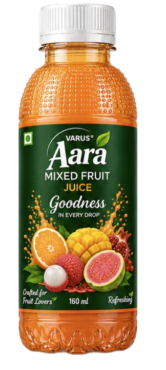 Aara Mixed Fruit Juice 160 ml bottle